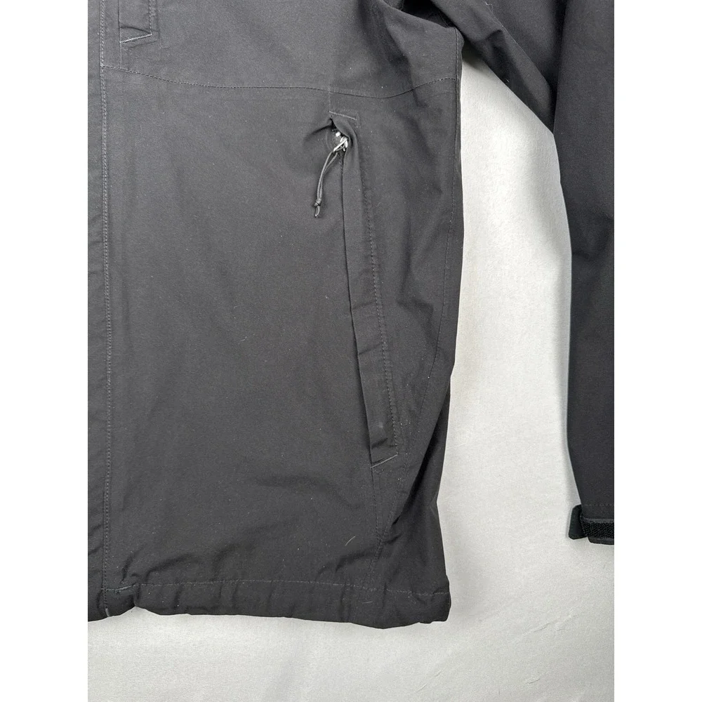 North Face Active Stretch Rain Shell Dryvent Waterproof Hoodie Jacket Black